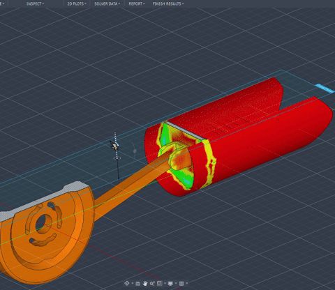 Heat Simulation of a Piston