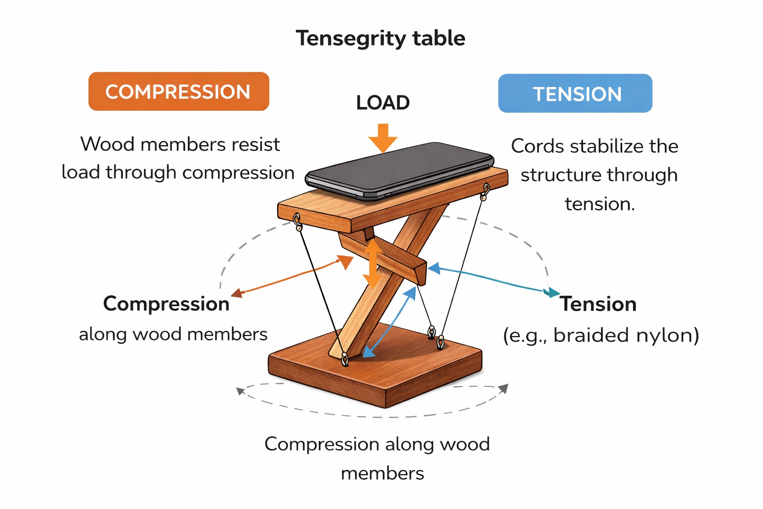 tensegrity table